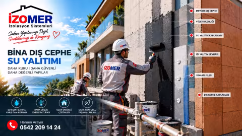 Bina Dış Cephe Su Yalıtımı