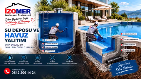 Su Deposu ve Havuz Yalıtımı