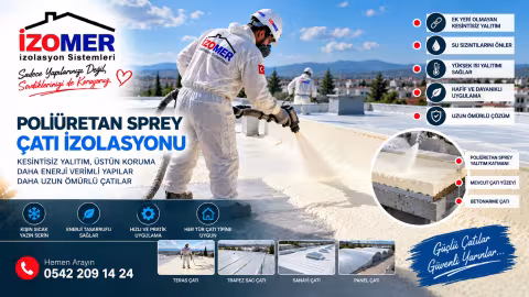 poliüretan sprey köpük izolasyon